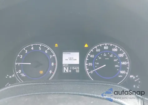 2013 Infiniti G37X z USA, uszkodzony, nr VIN JN1CV6AR3DM762495